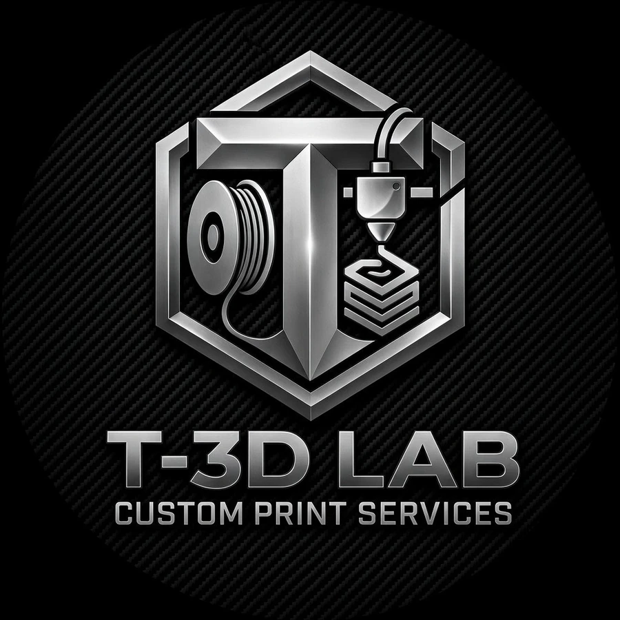 T-3D LAB Custom Print Services logo